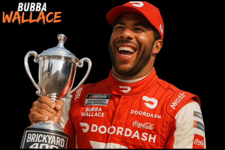 Bubba Wallace wins Brickyard 400