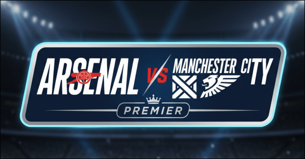 Arsenal vs Manchester City Premier League