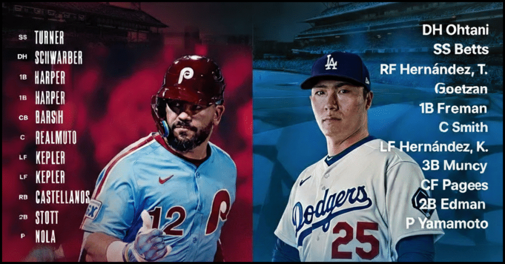 Dodgers vs Phillies Game 3