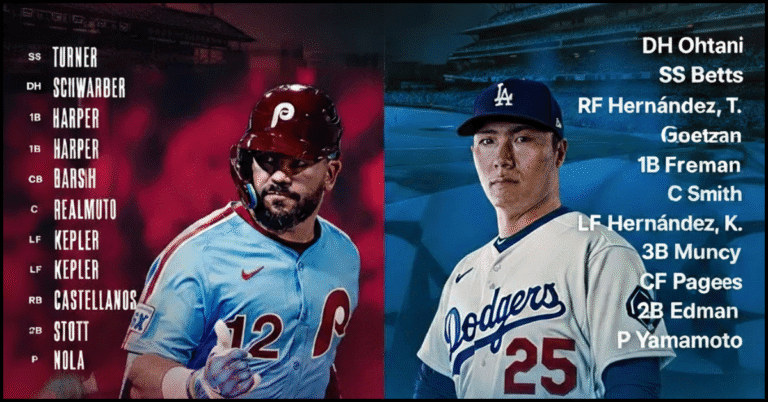 Dodgers vs Phillies Game 3