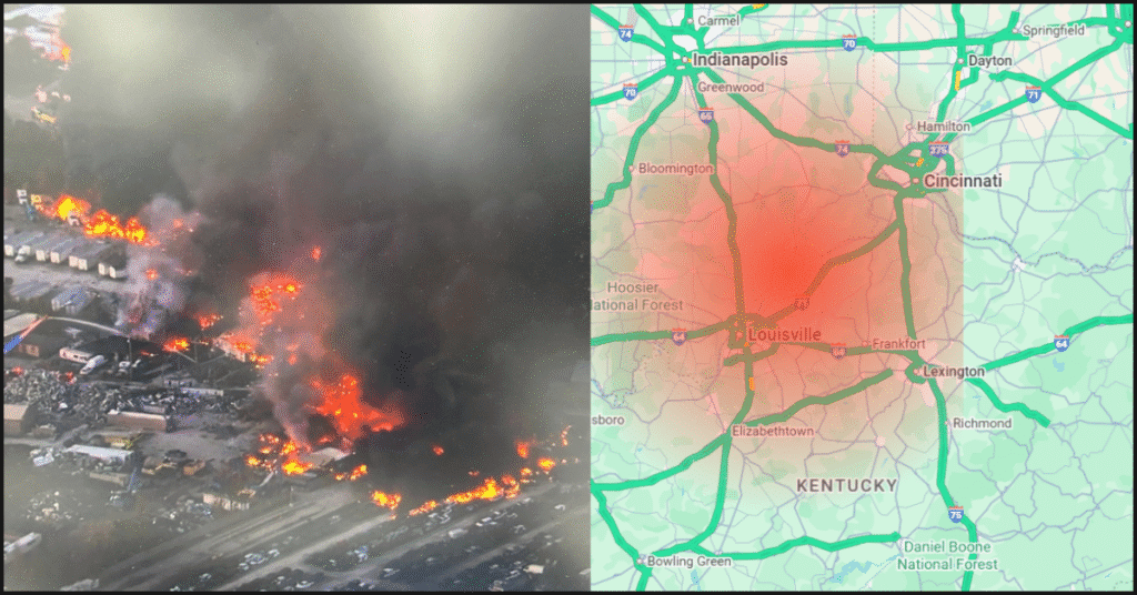 UPS plane crash in Louisville