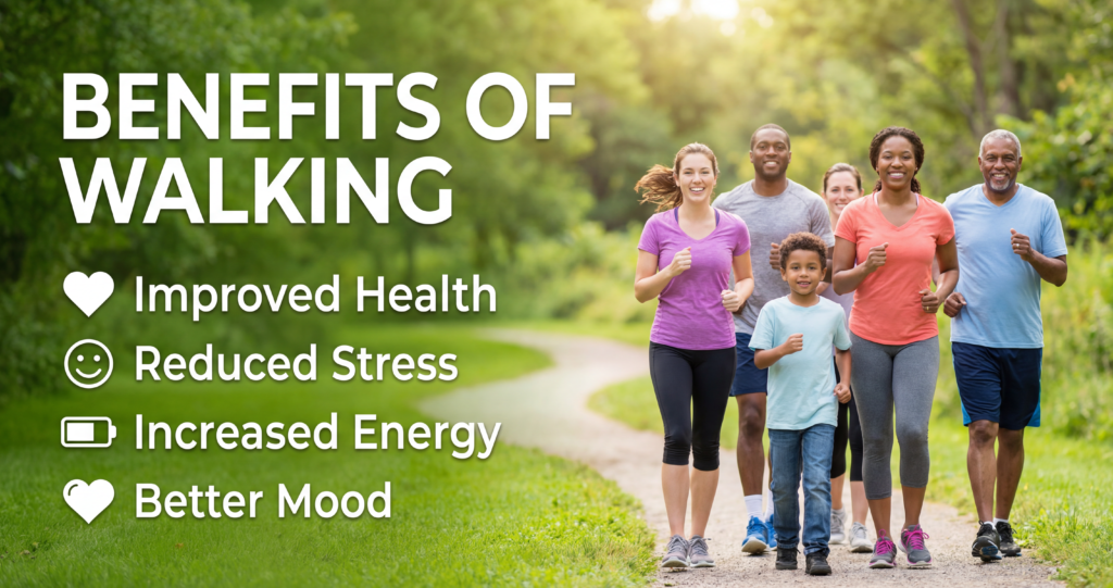 Benefits of walking