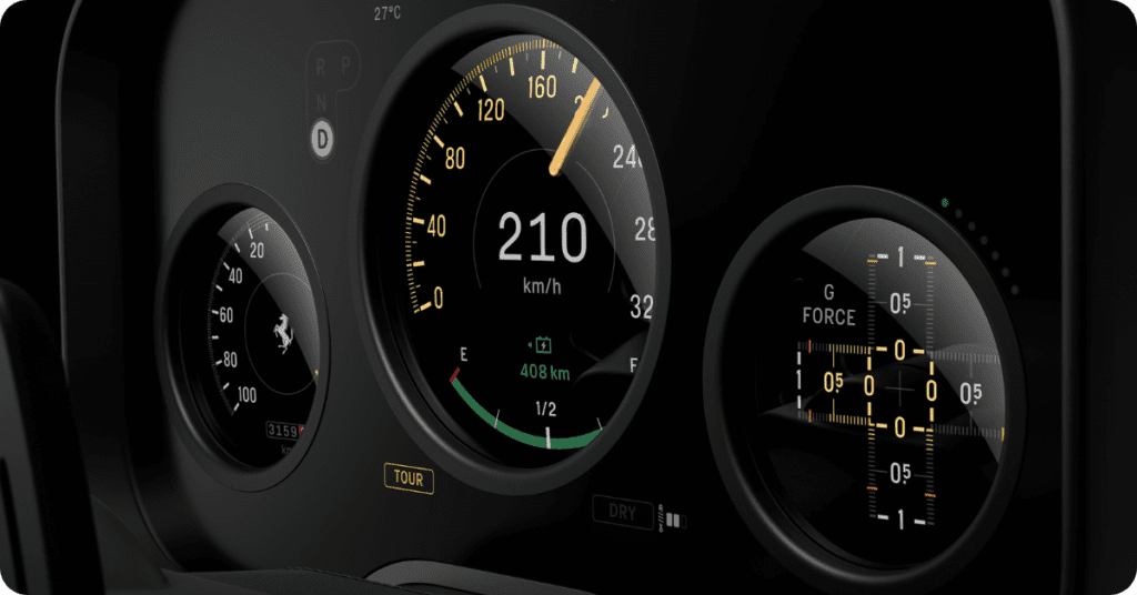 Ferrari Luce Electric Sports Car