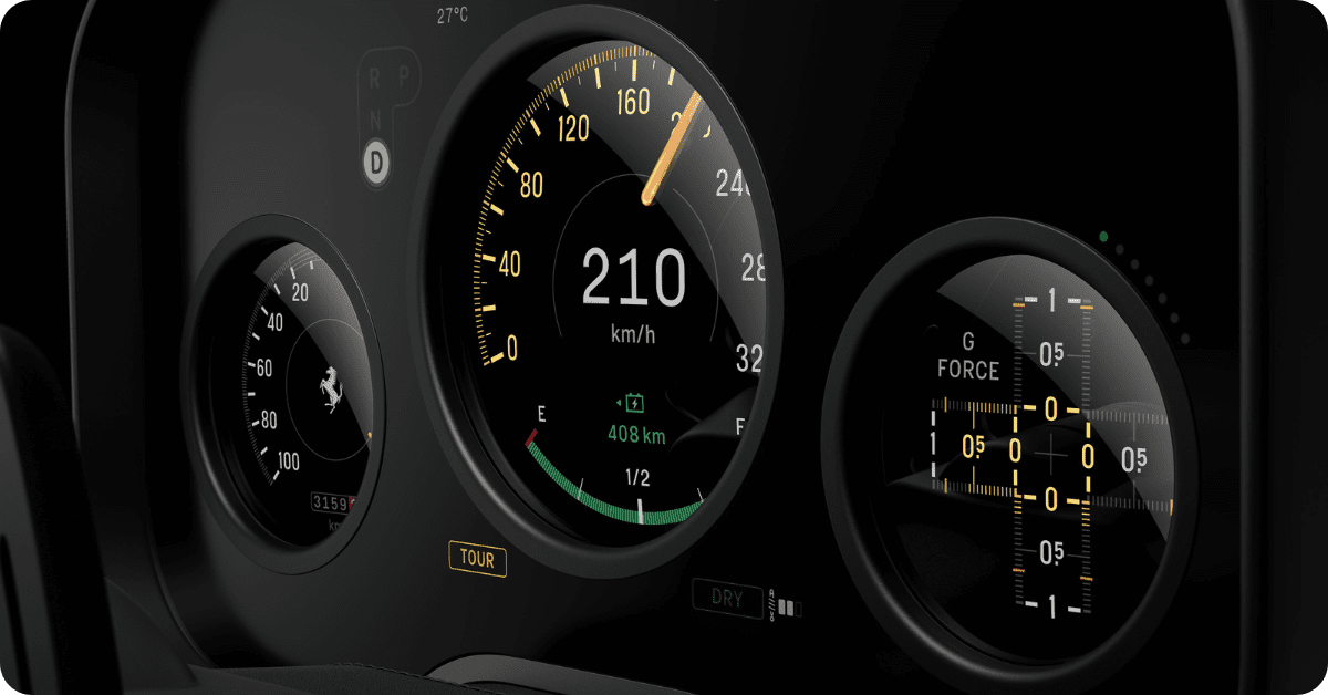 Ferrari Luce Electric Sports Car