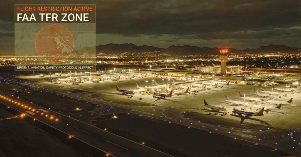 El Paso FAA Temporary Flight Restriction