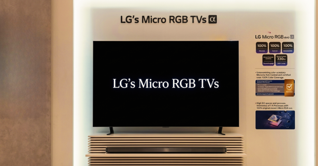 LG’s Micro RGB TVs