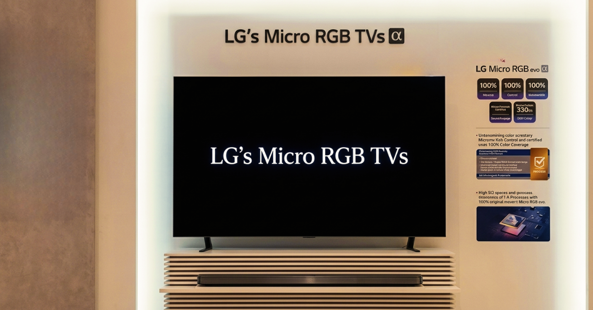 LG’s Micro RGB TVs: The 100-Inch Color Revolution That’s Redefining 2026 Home Entertainment