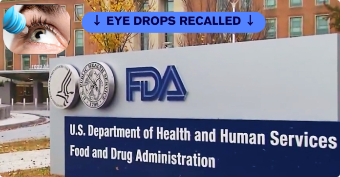 Eye Drops Recalled