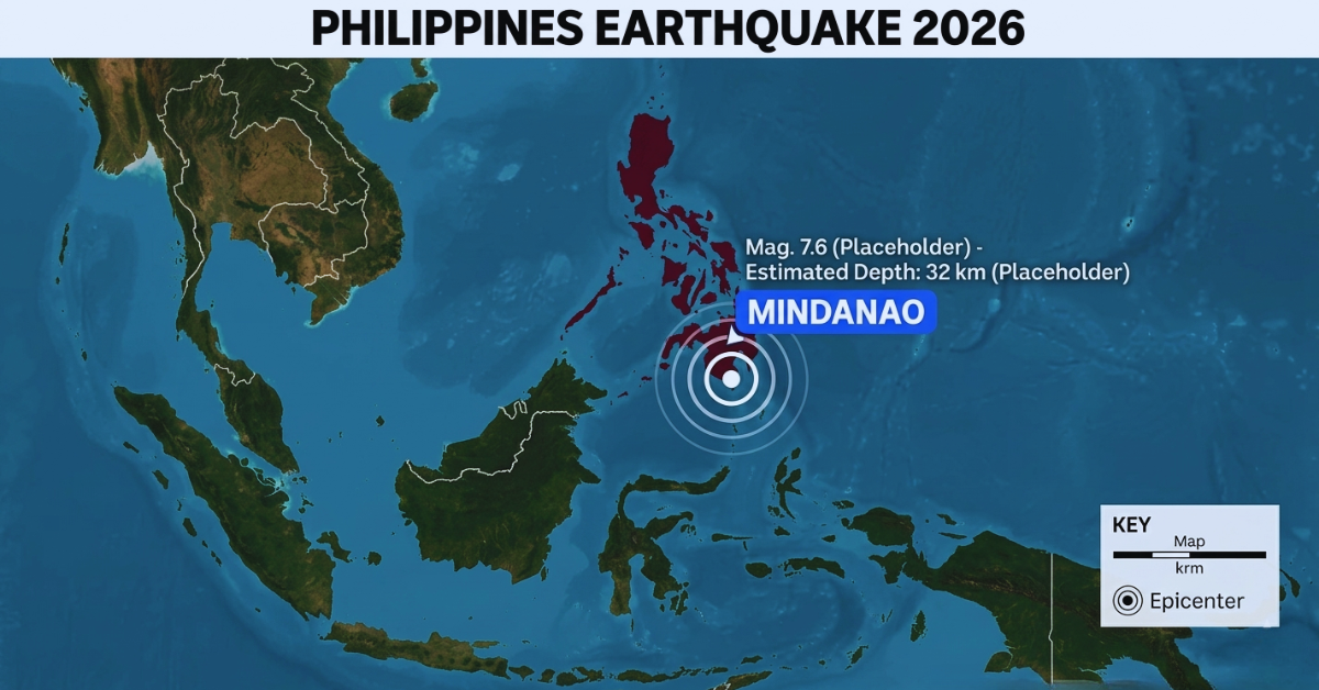 Philippines Earthquake 2026: 7.8 Magnitude, 32 Dead, Tsunami Hits